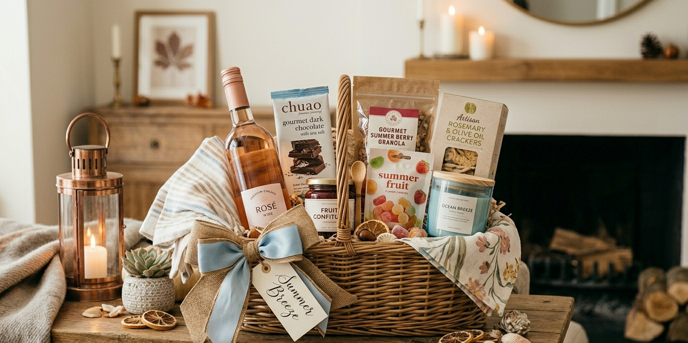 Summer Retreat Gift Baskets