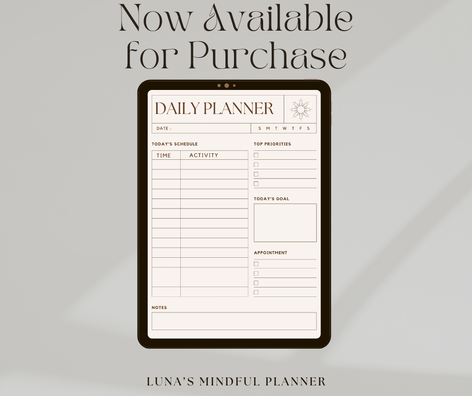 Intentional Daily Planner