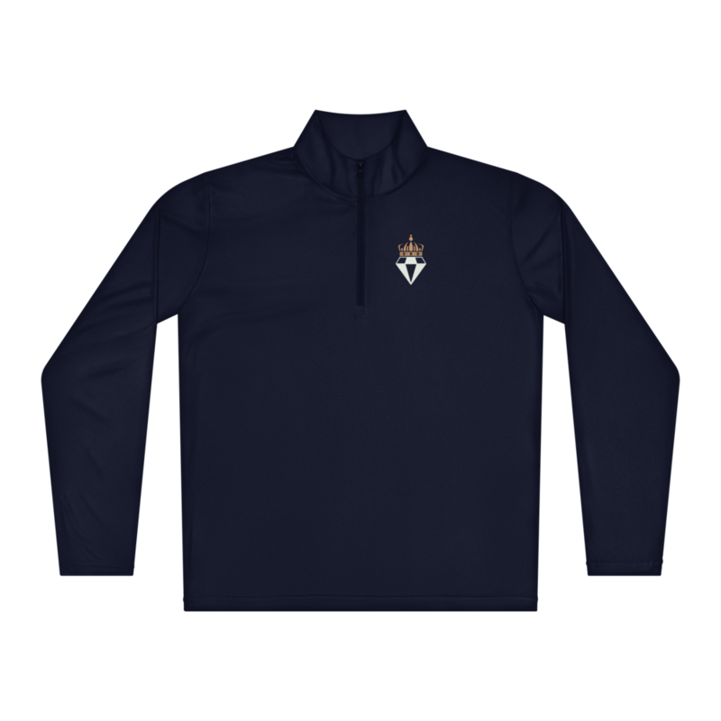 PRO Lightweight quarter-zip pullover | Dreamers® Royal Diamond