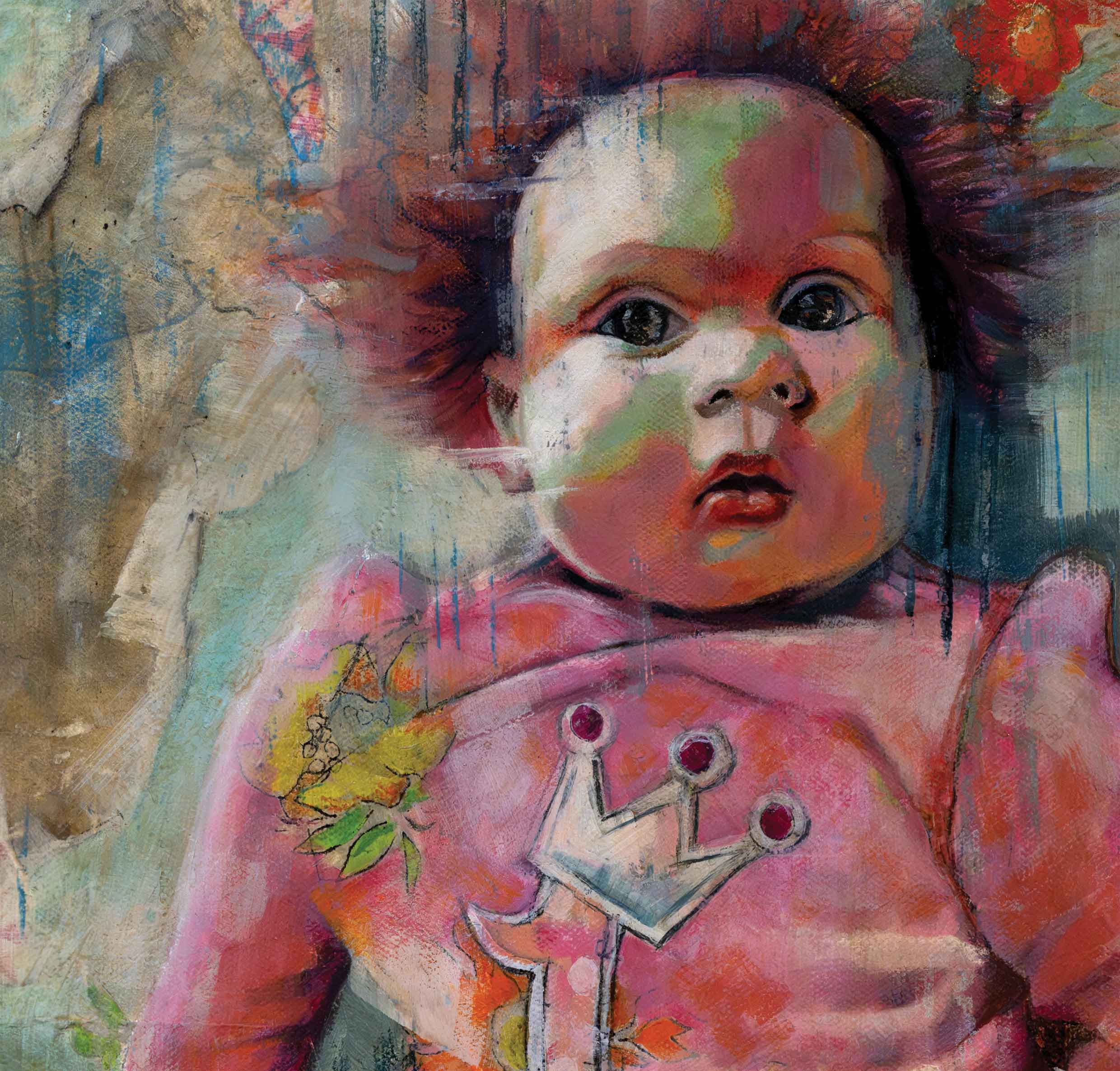 Whimsical Doll Art Print