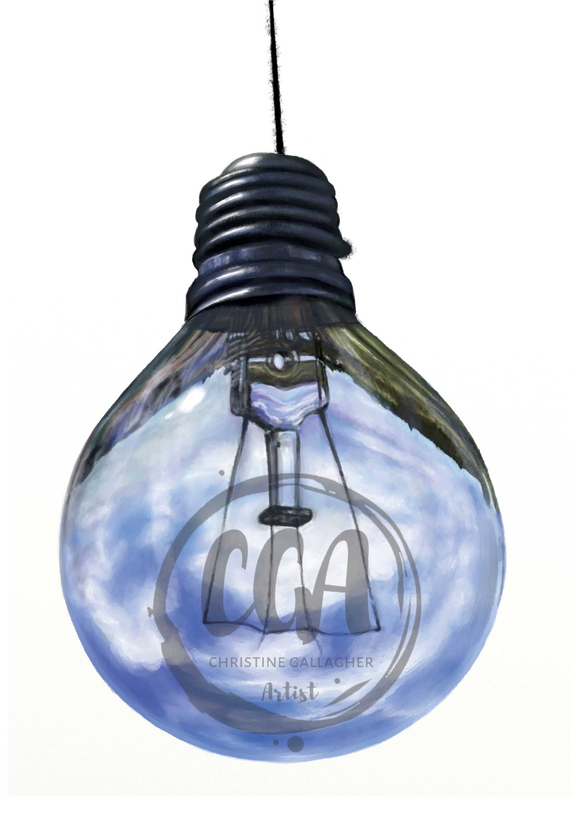 Blue Sky Thinking - Art Print 