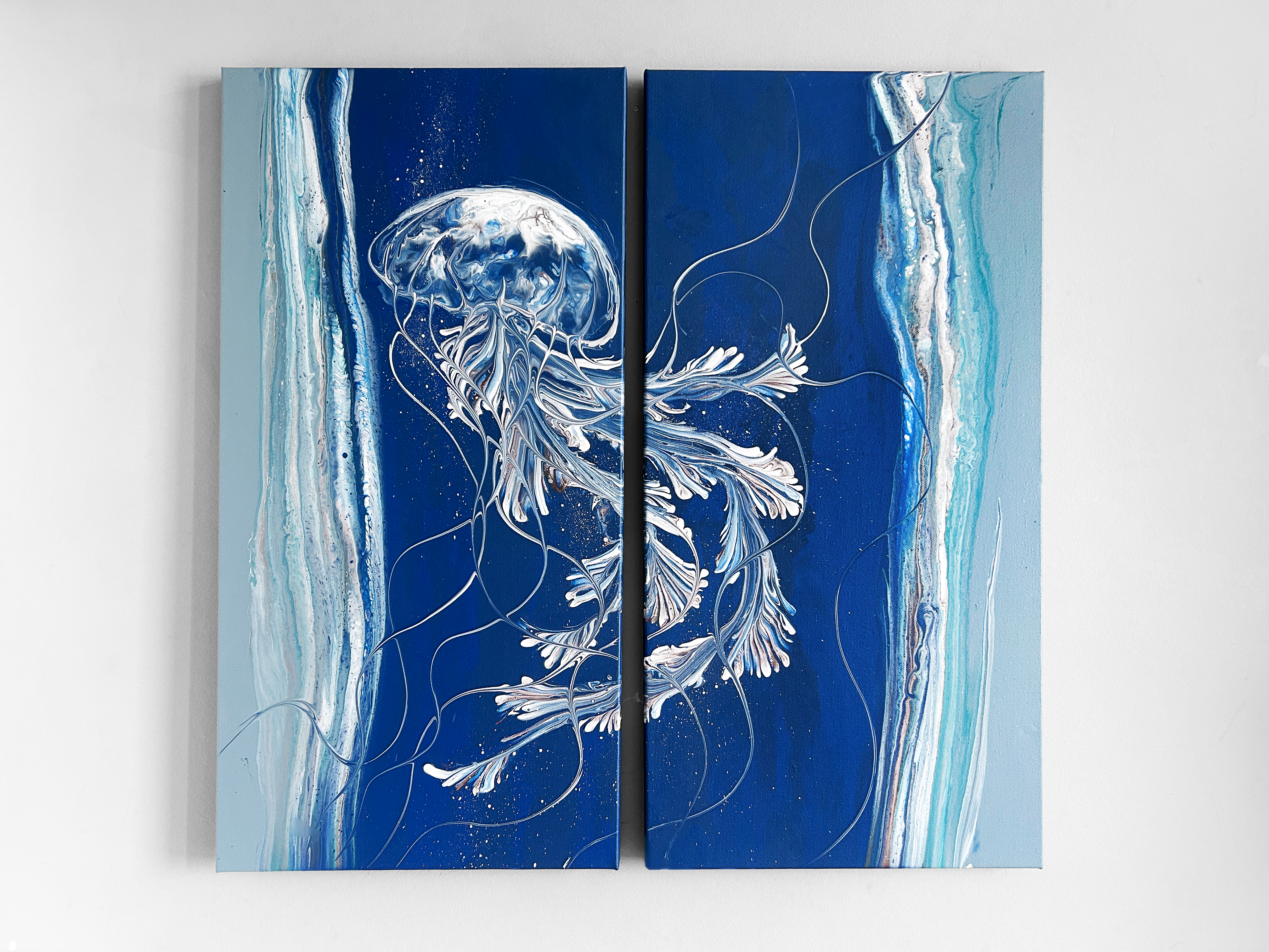 Falling Tide Dyptych