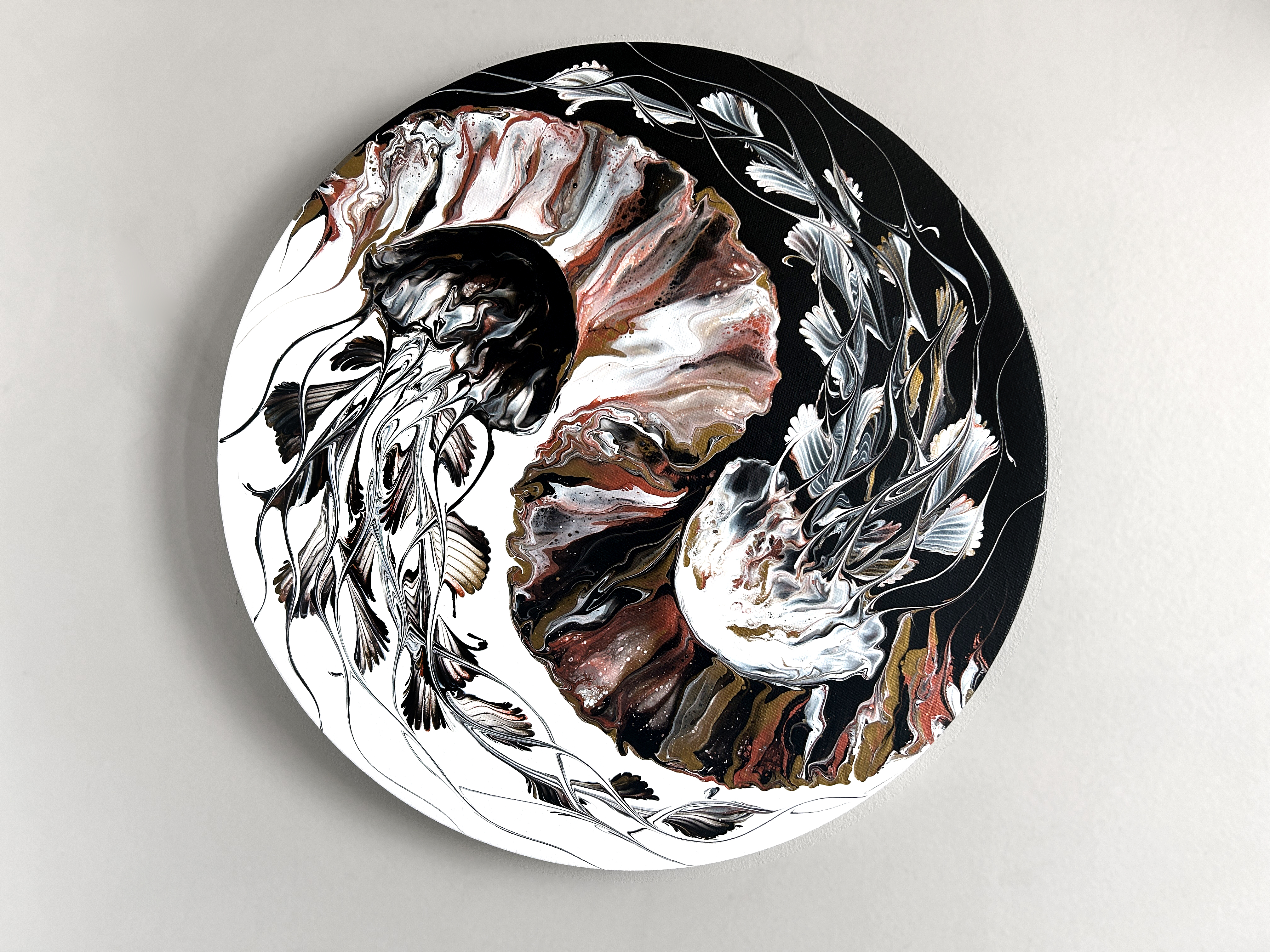 Balance: Metallic Copper and Bronze