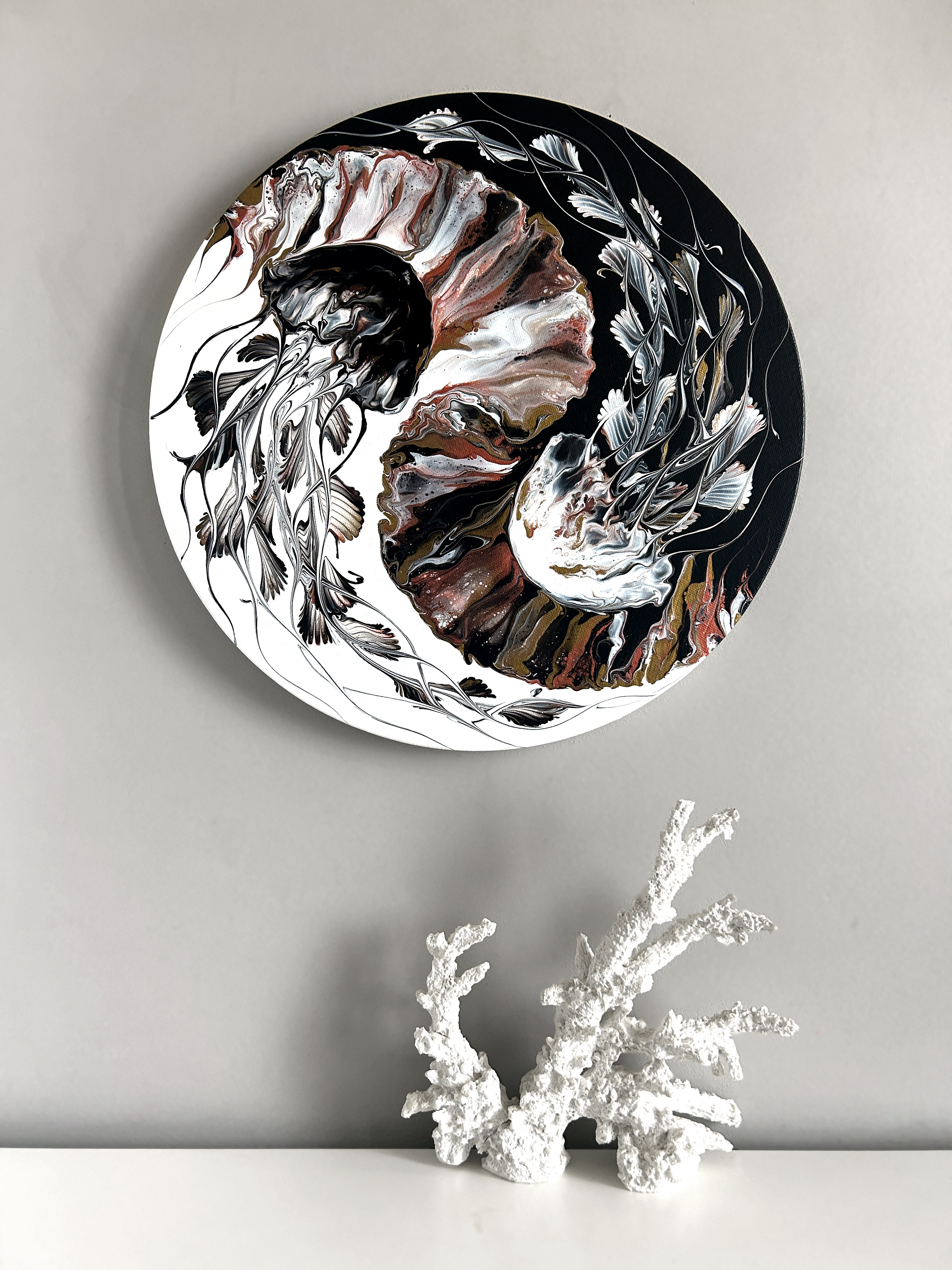 Balance: Metallic Copper and Bronze