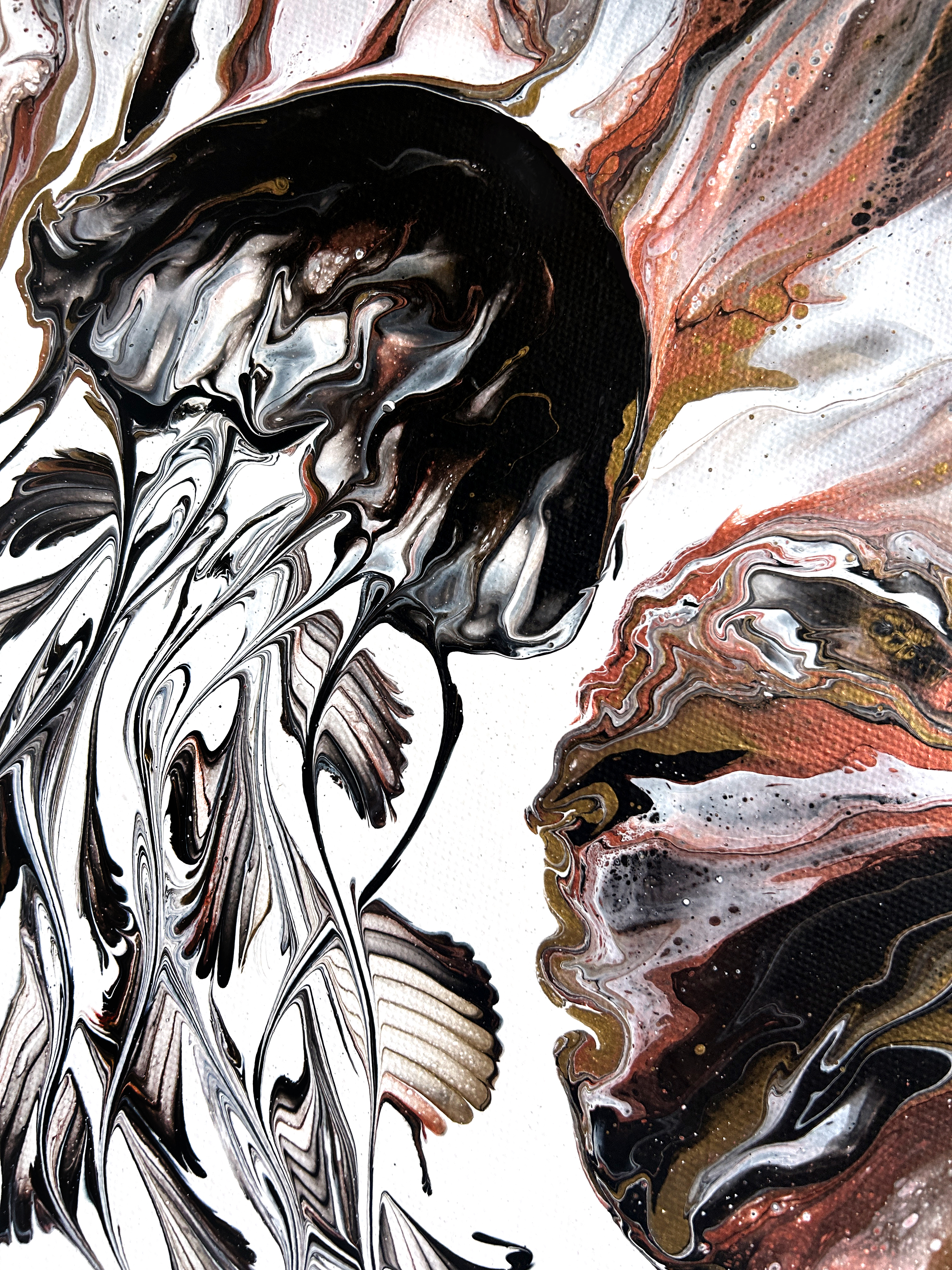 Balance: Metallic Copper and Bronze