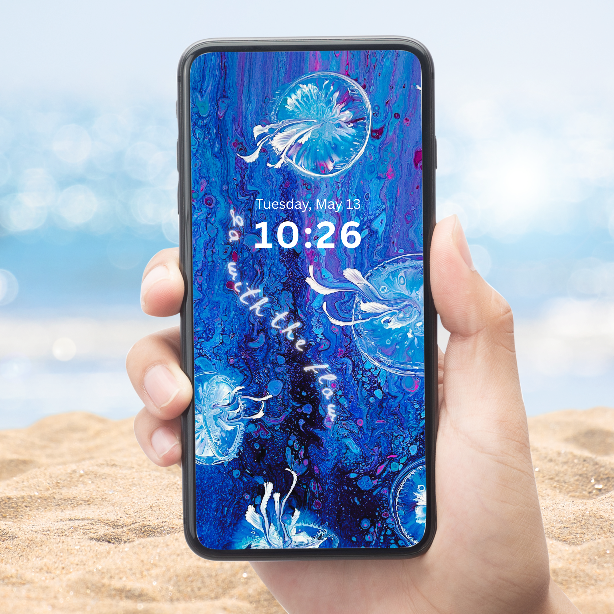 Go With the Flow II Phone and Laptop/Destop Wallpaper
