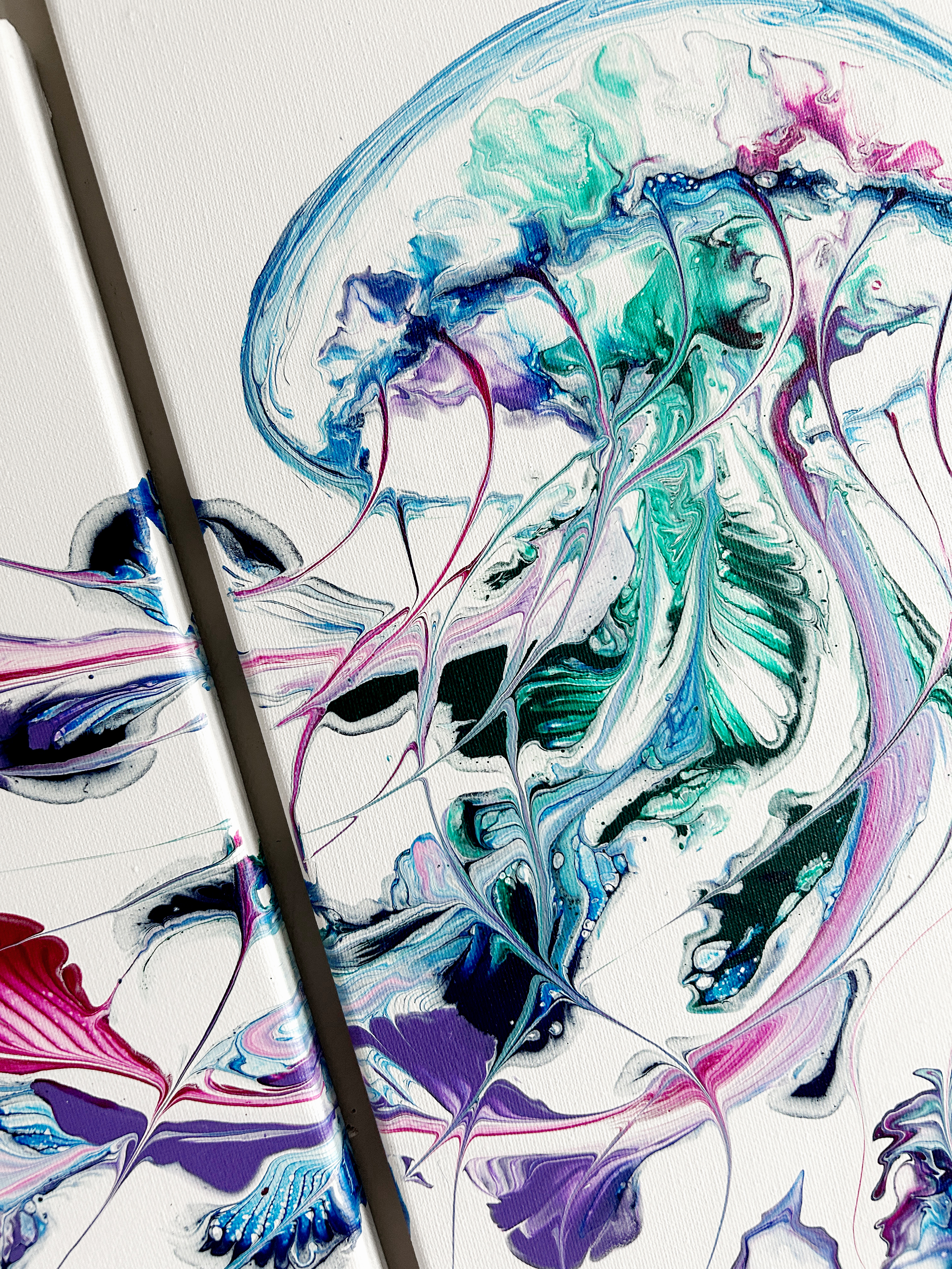 Jewel Tone Jelly Triptych