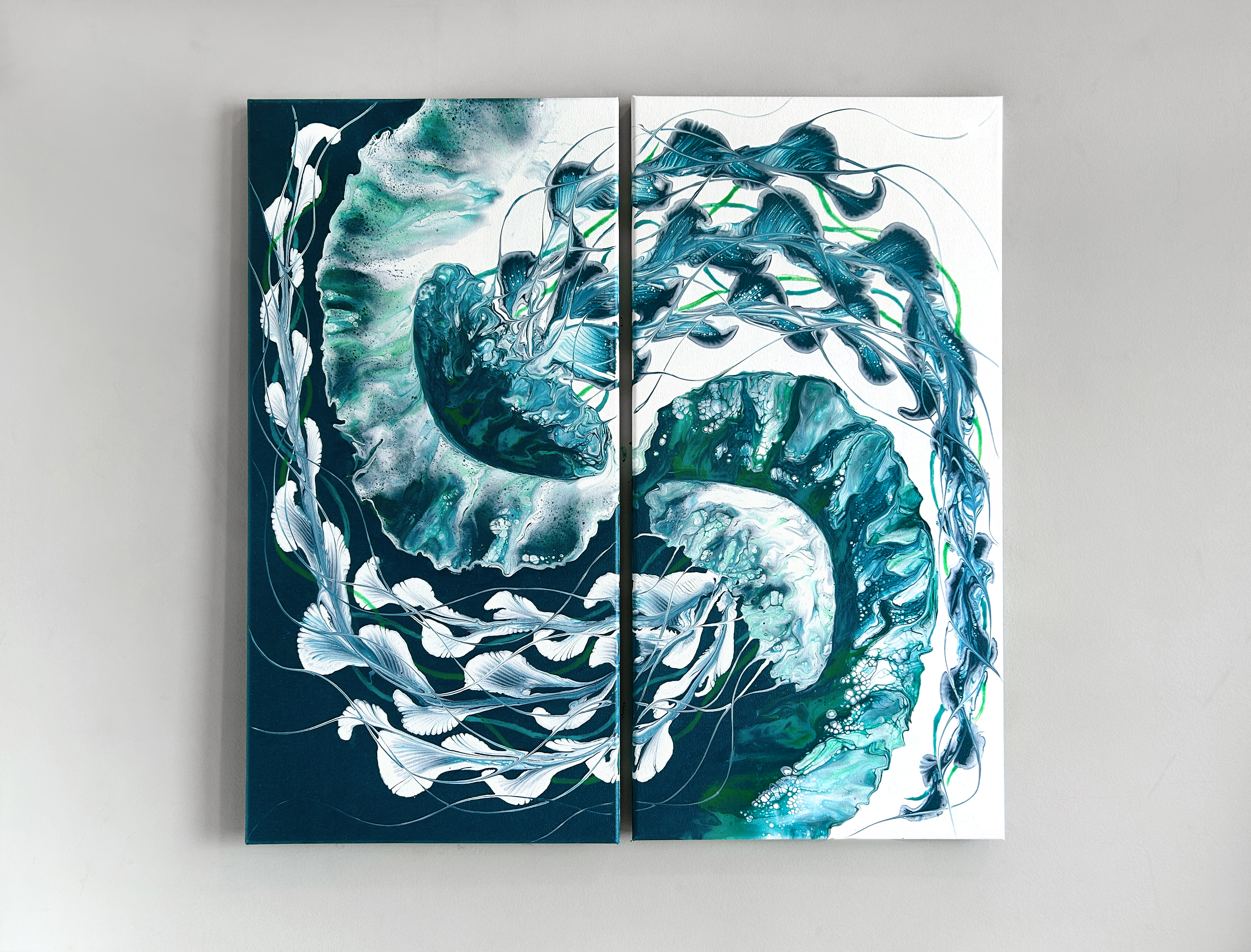 Balance: UV Reative Teal