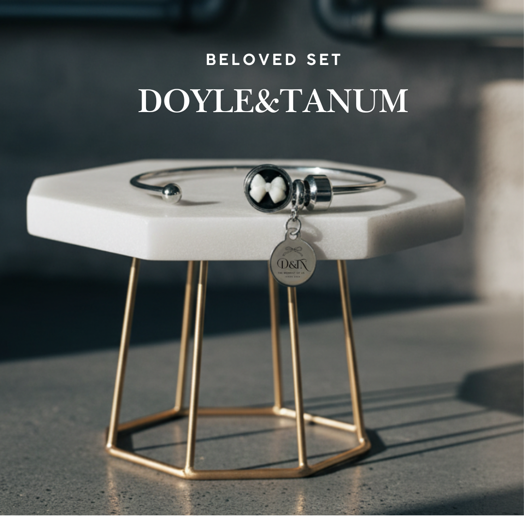 Doyle and Tanum Couple Bracelet -Beloved : White set
