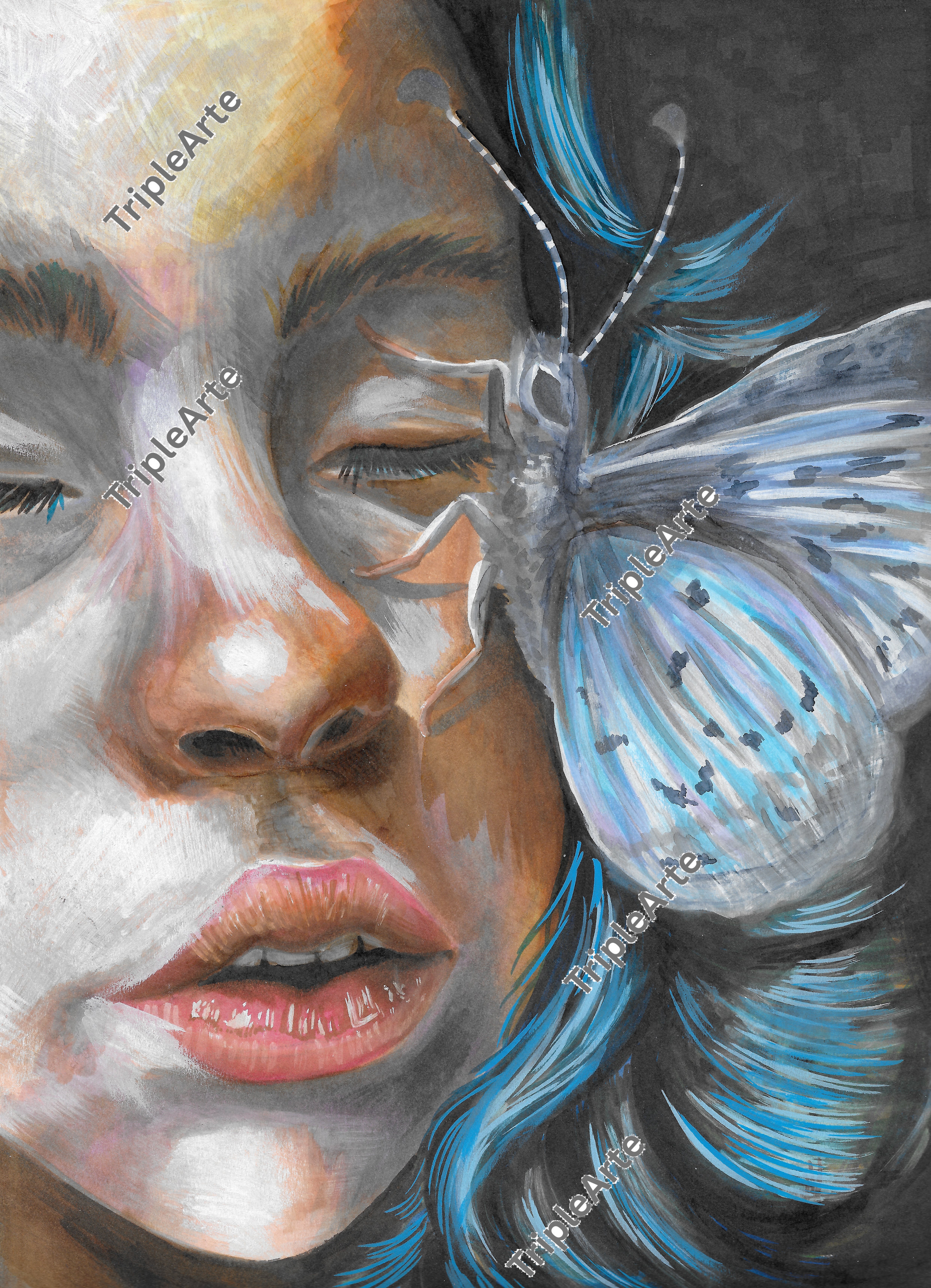 Butterfly Kiss Artwork