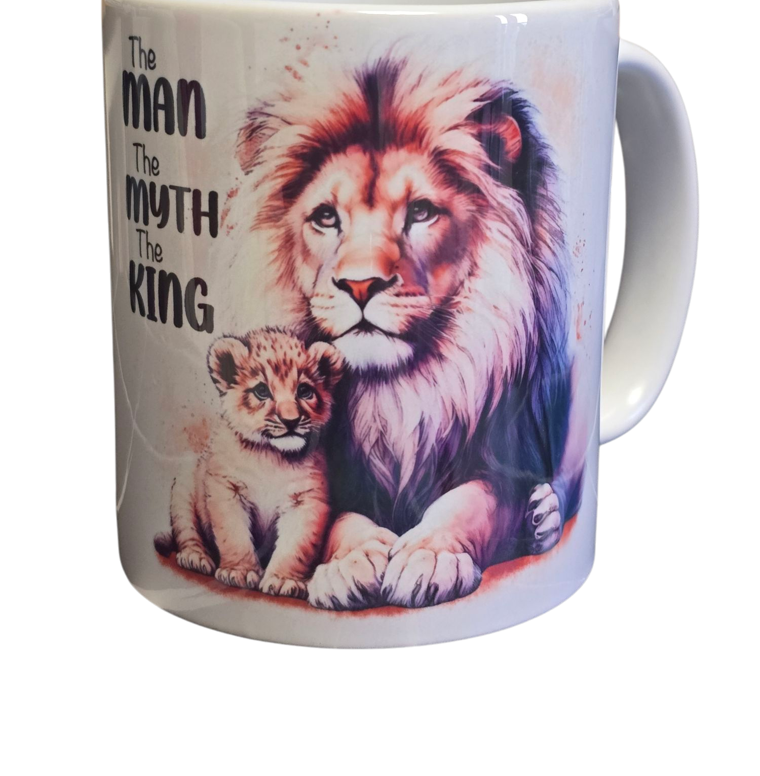 Lion-themed Coffee Mug for Dad-Best Dad Gift