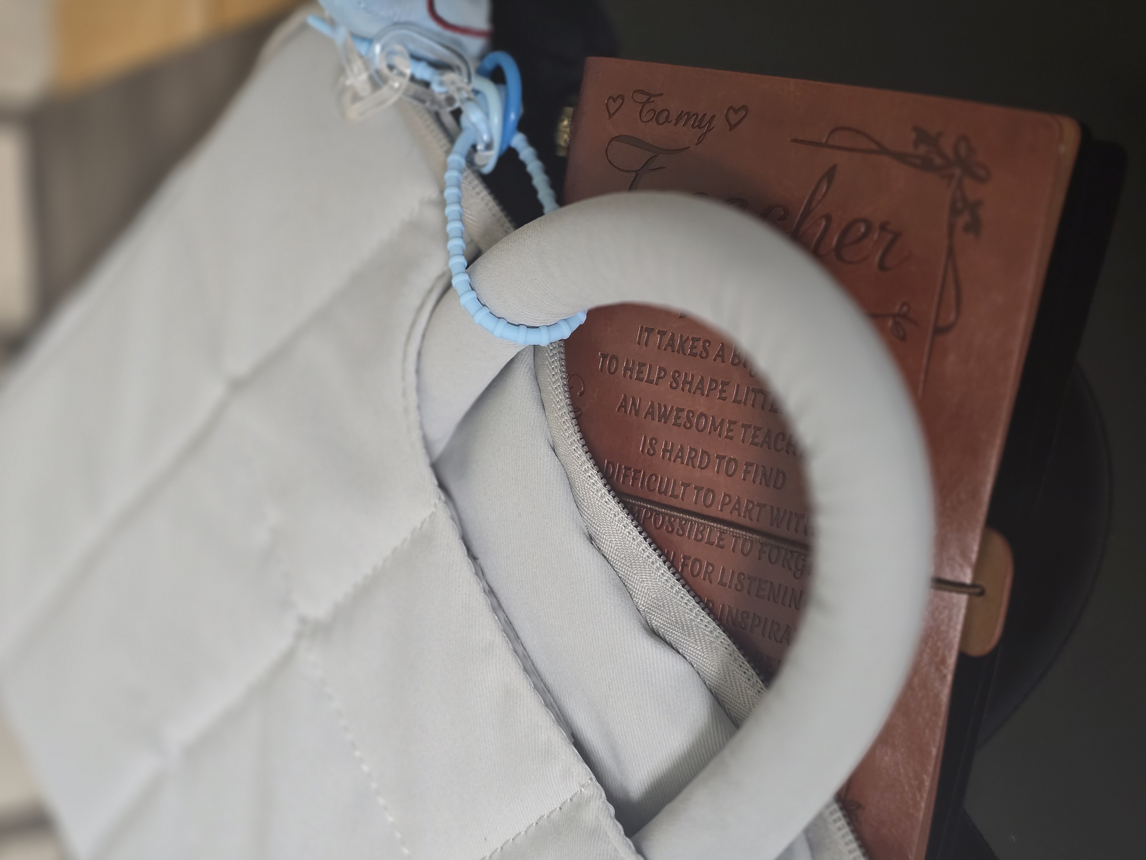 Personalized Leather Teacher Journal - Engraved Gift For Educators