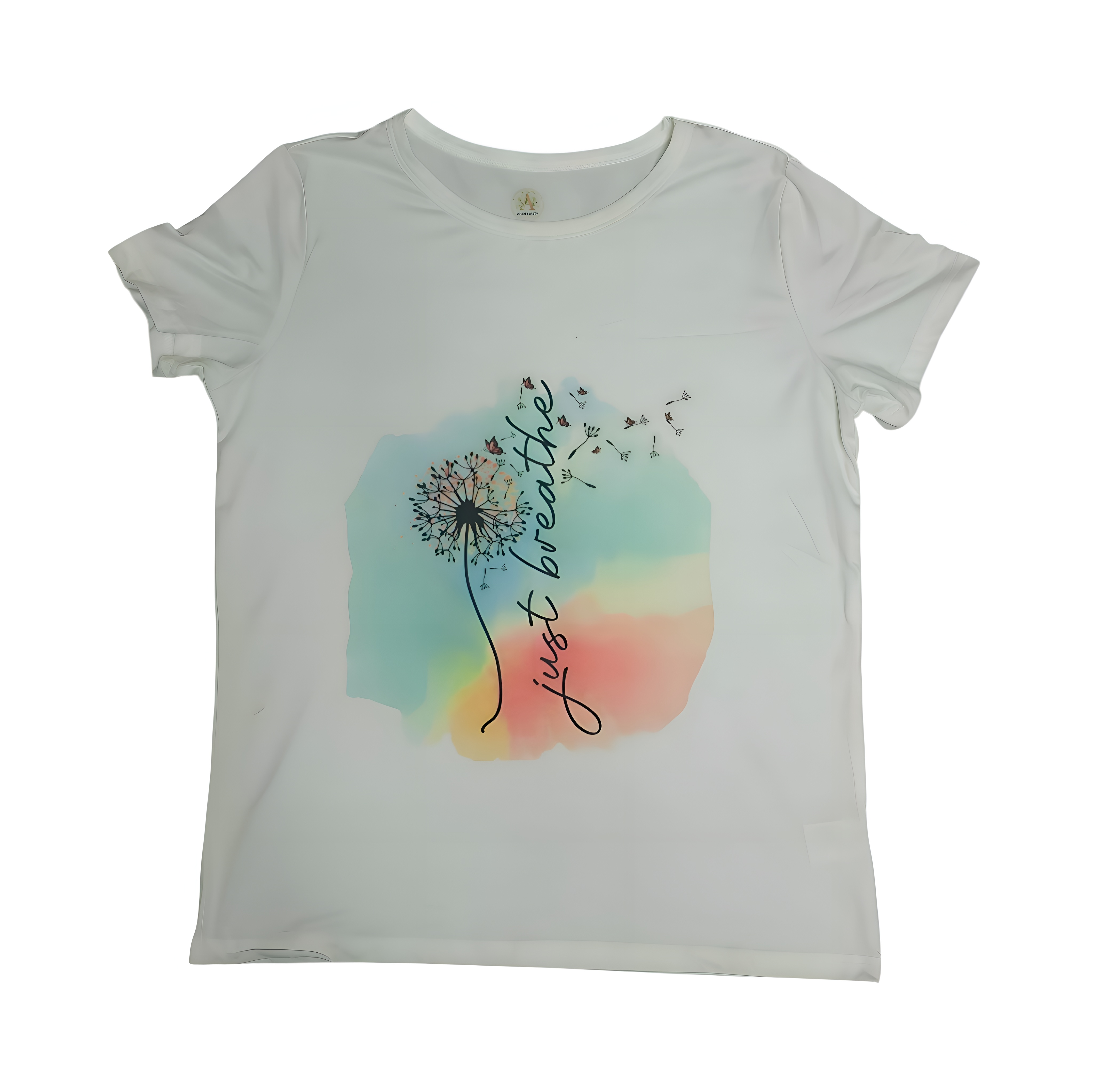 Women's Dandelion Inspirational T - Shirt - Andreality Graphic Tee - Limited Edition - Size M & L - Few Pieces Available