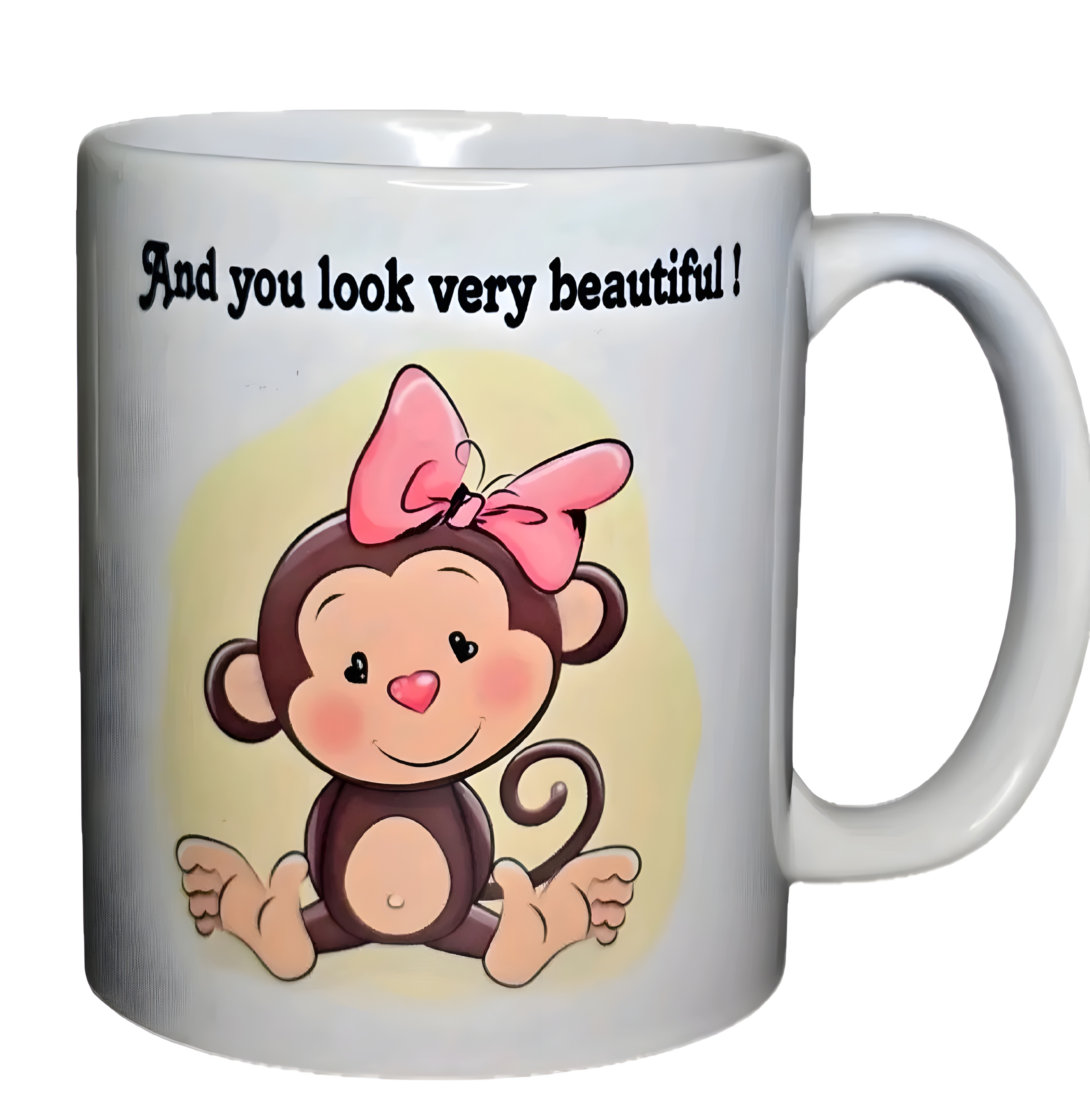 Adorable Monkey Coffee Mug - Cheerful Morning Cup & Perfect Gift Idea for Any Occasion 