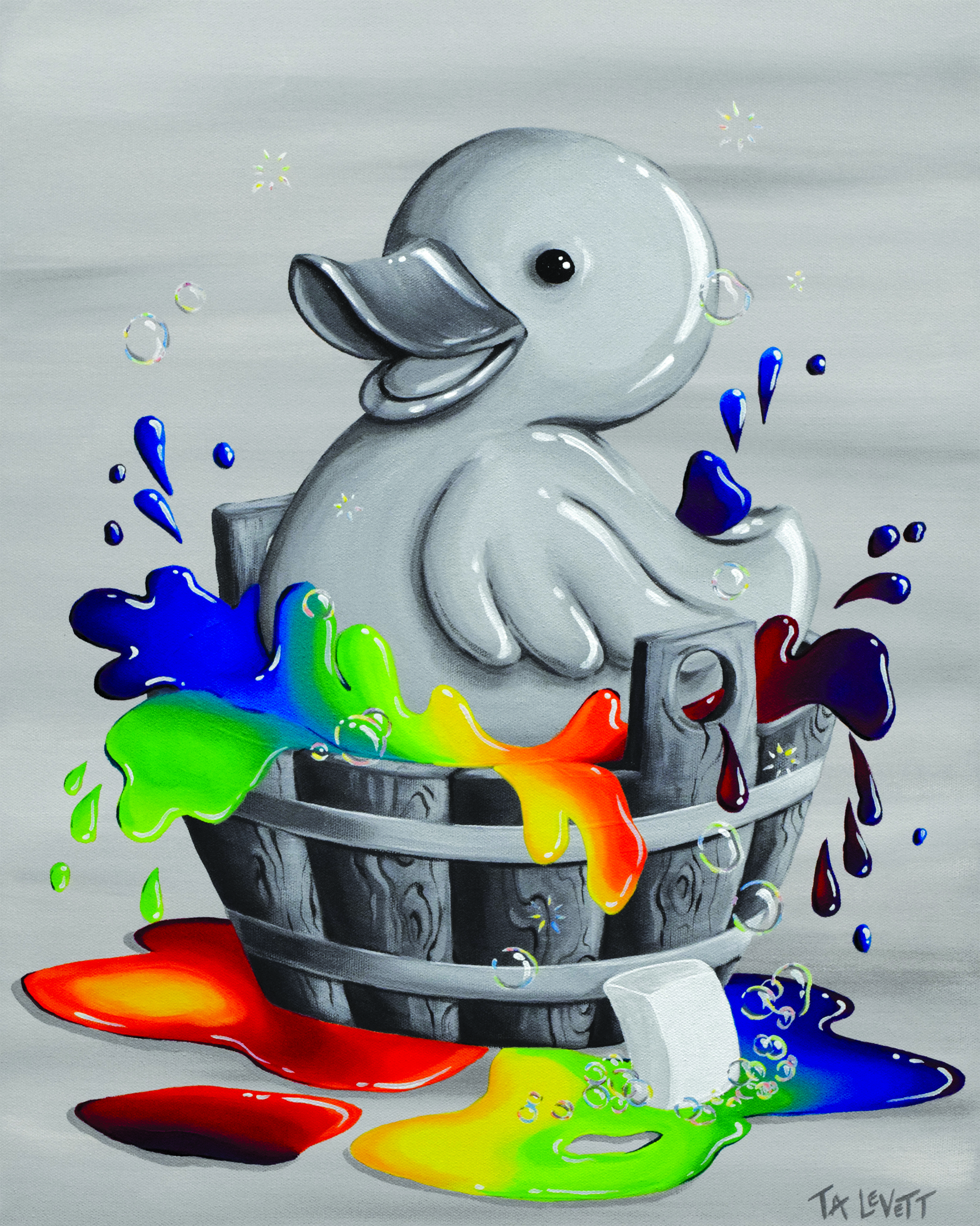 Just Ducky - Art Print