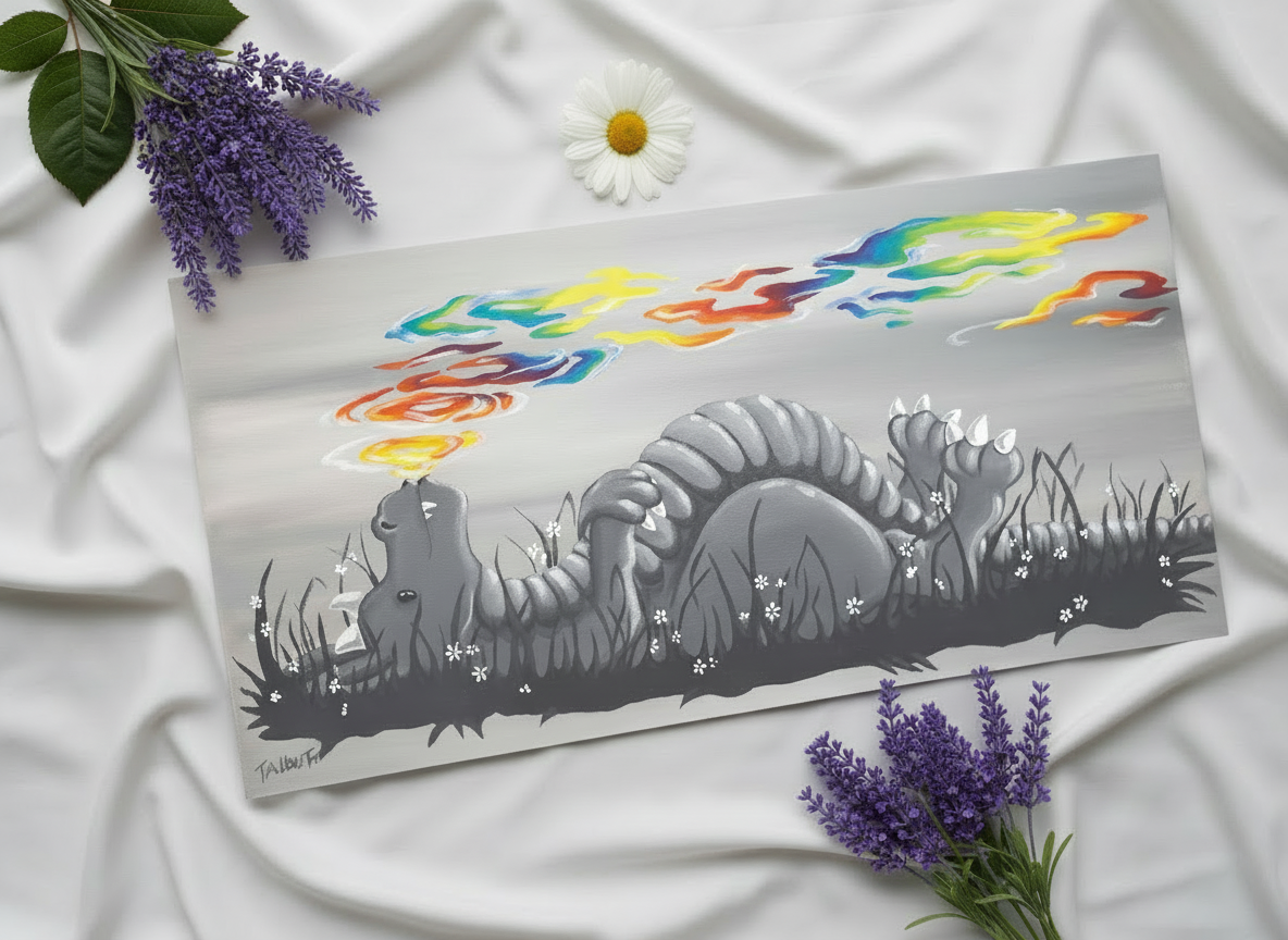 Puff Puff - Art Print - Unframed