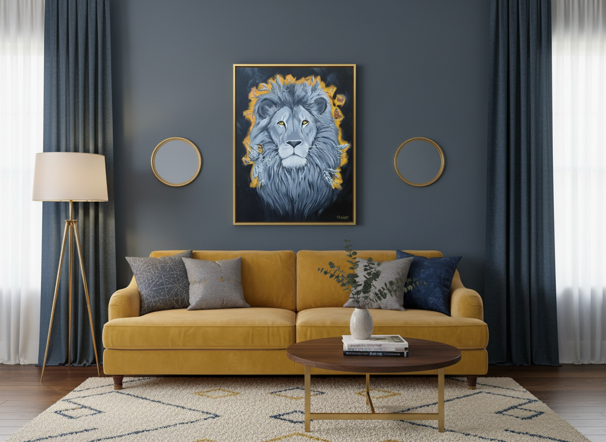 Majesty - Original Acrylic Painting - Unframed