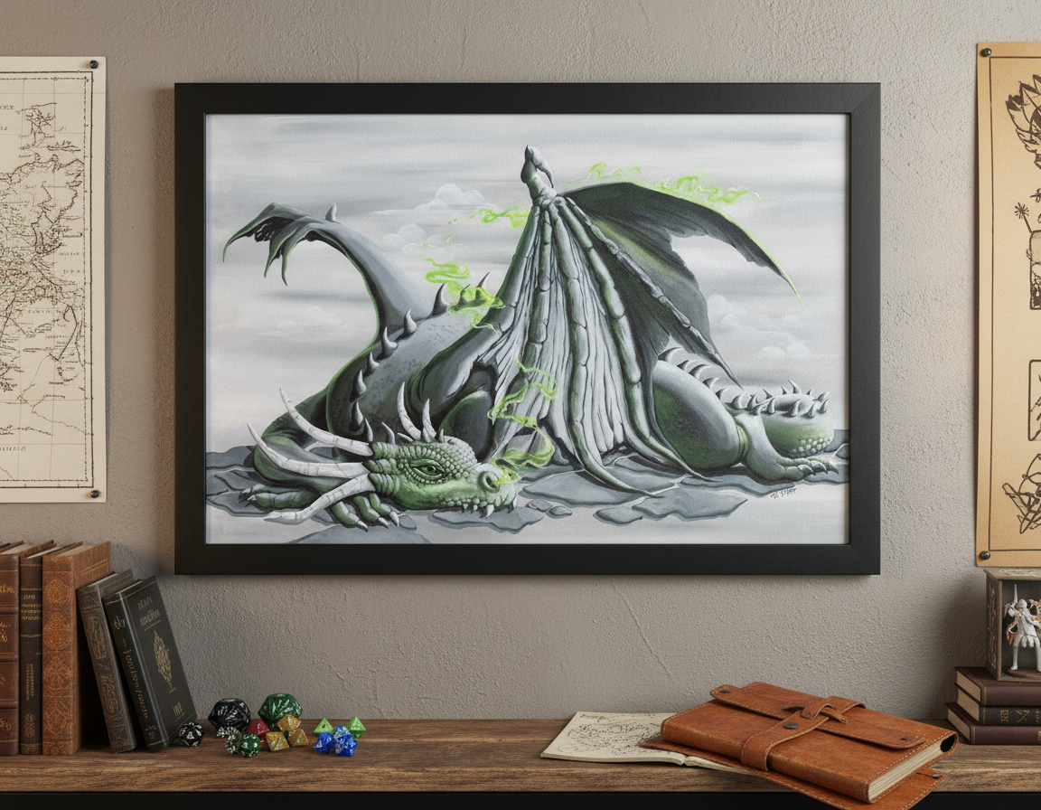 Sybil - Original Acrylic Painting - Unframed - SOLD