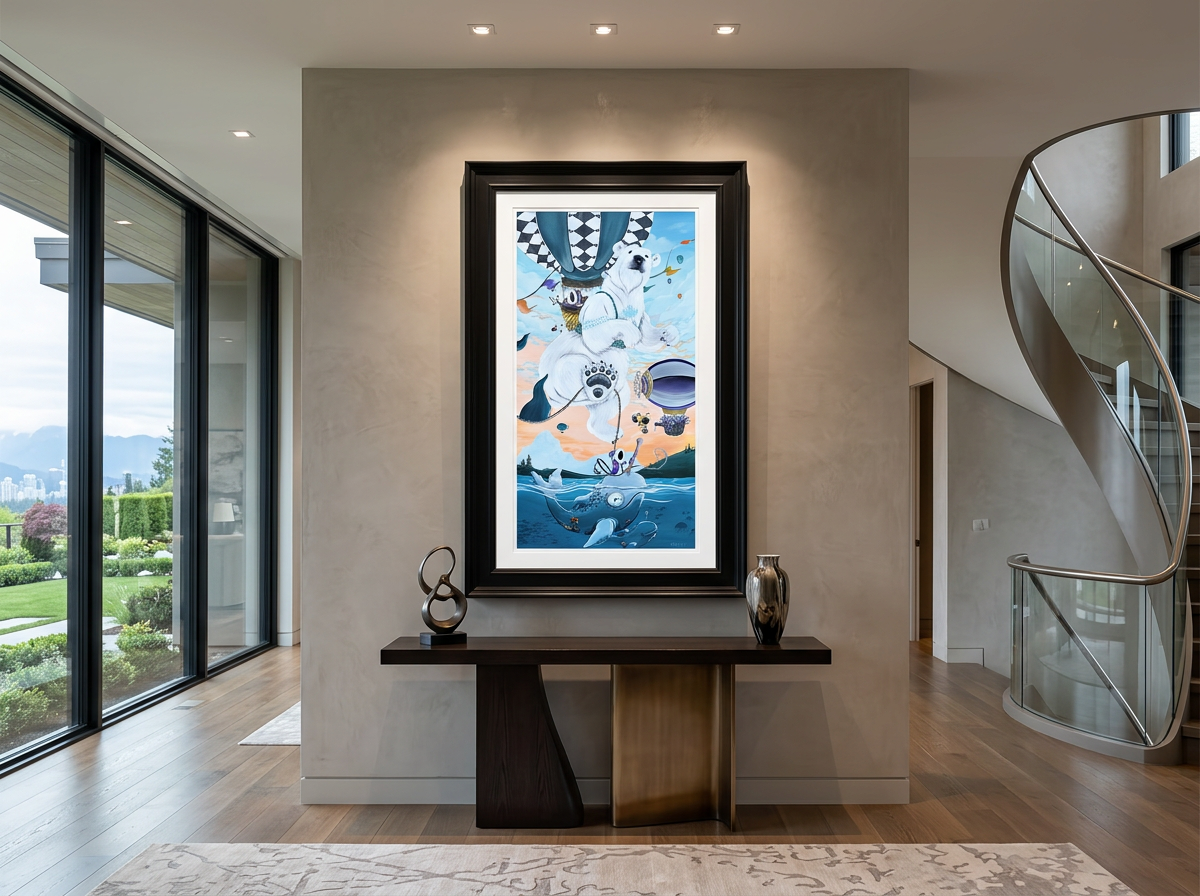 Up, Up and Away - Original Acrylic Painting - Unframed