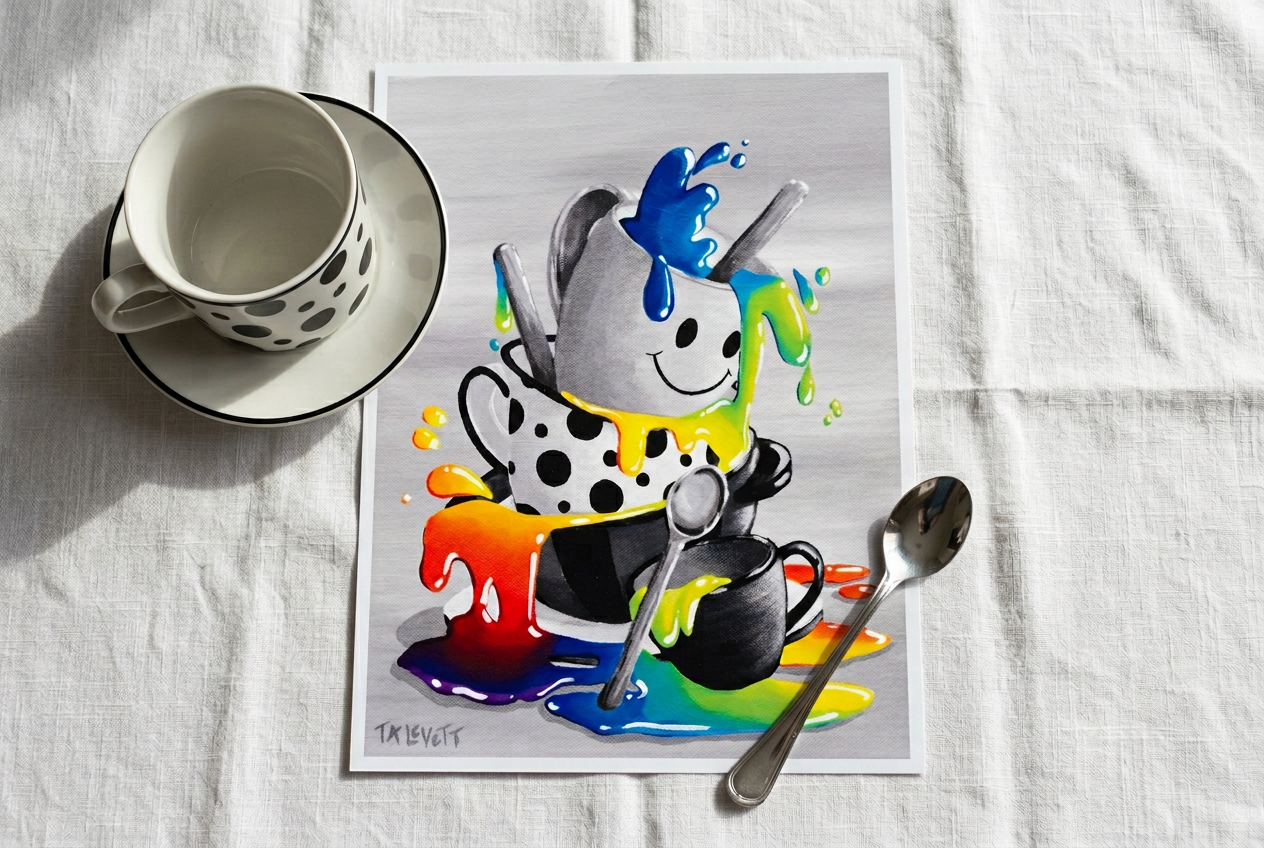 Smile - Art Print - Unframed