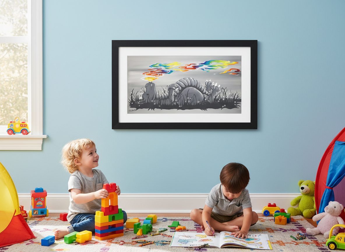 Puff Puff - Art Print - Unframed