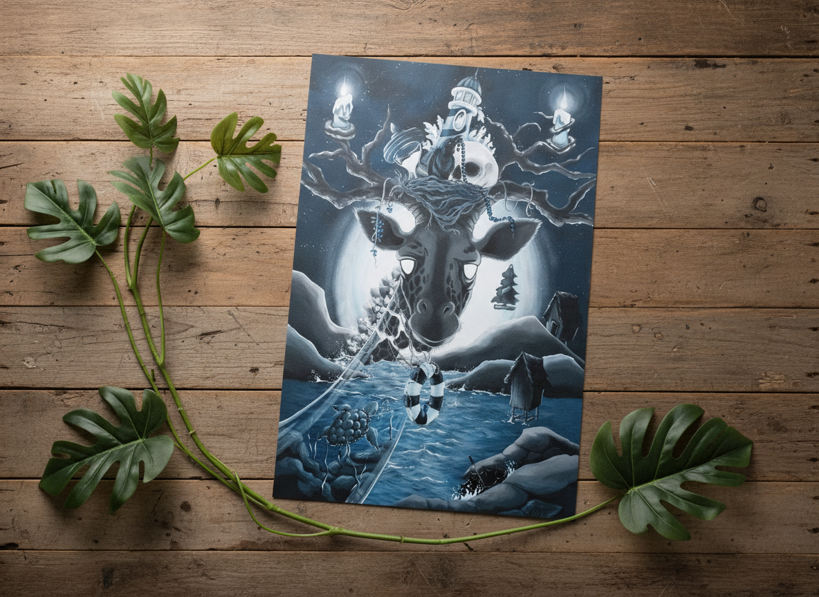 Echo - Art Print - Unframed