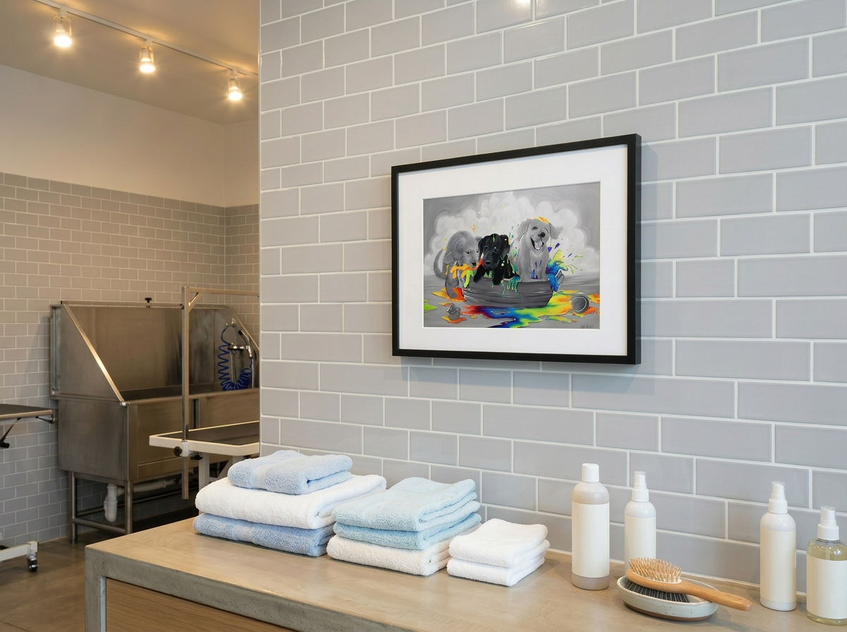 Dog Days of Summer - Art Print - Unframed