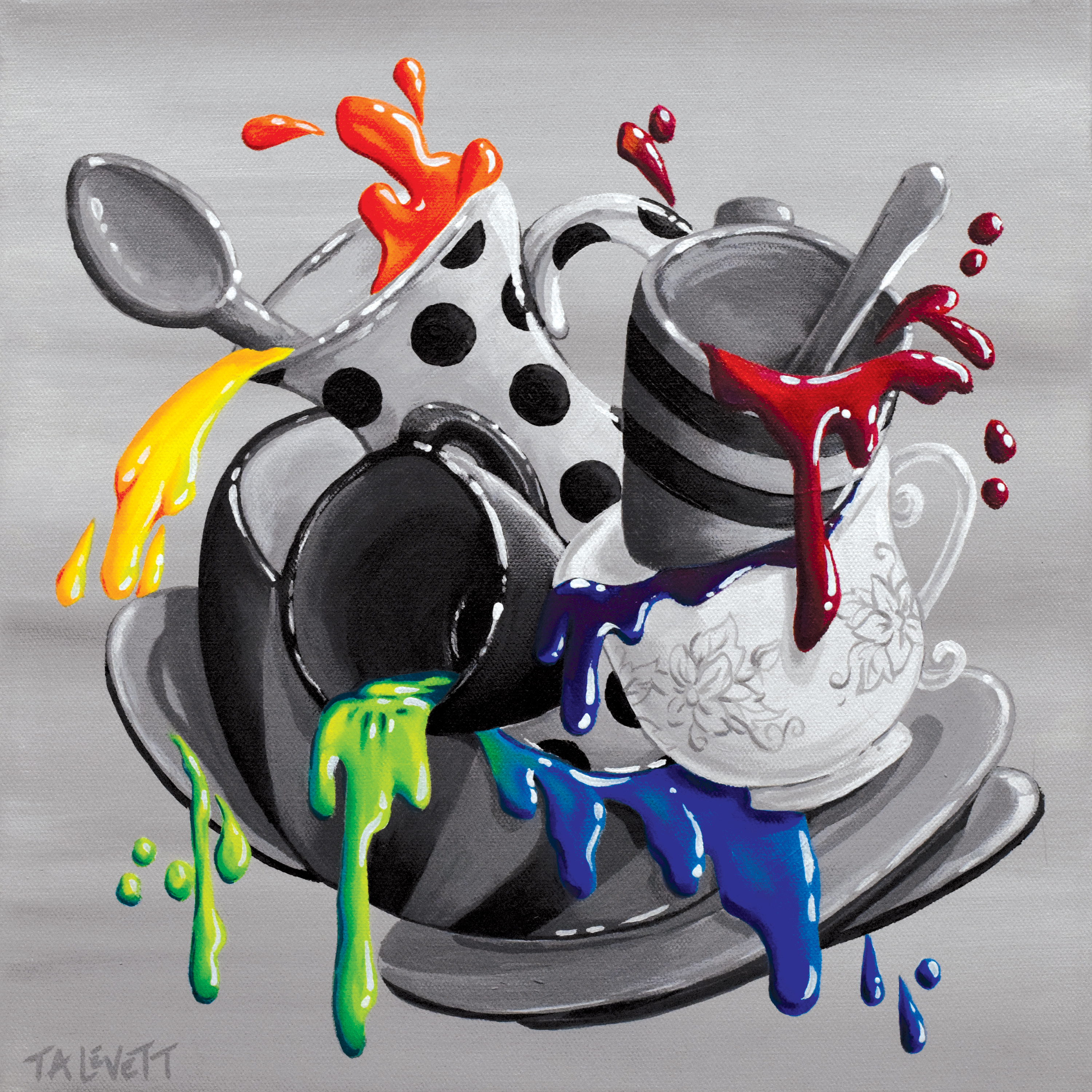 Oops! - Original Acrylic Painting - Unframed