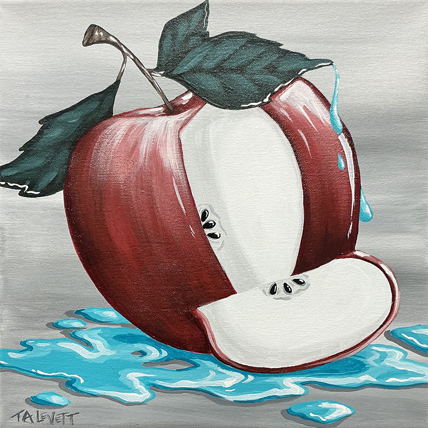 A Slice of Life - Original Acrylic Painting - Unframed