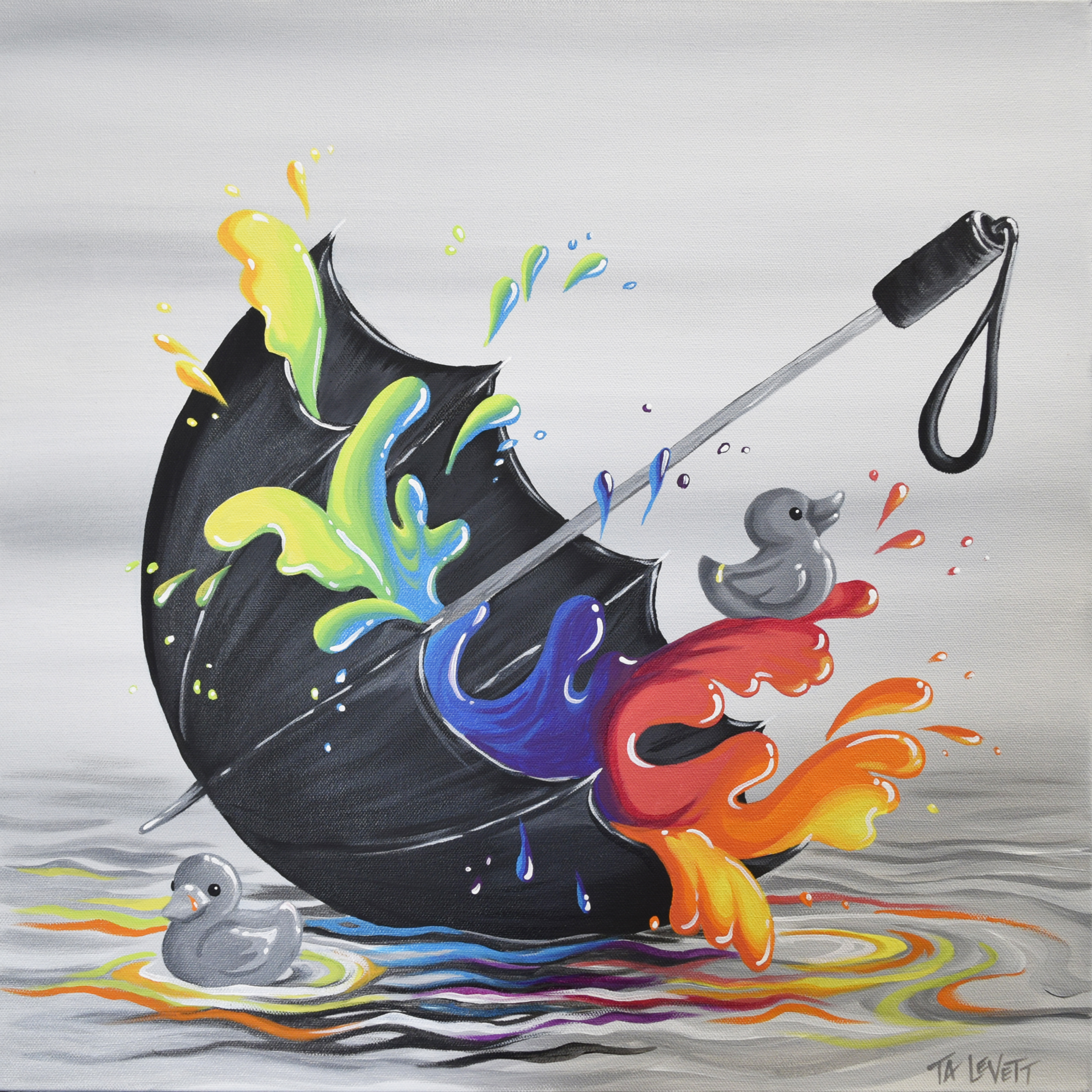 Riding the Wave - Limited Art Print - Unframed