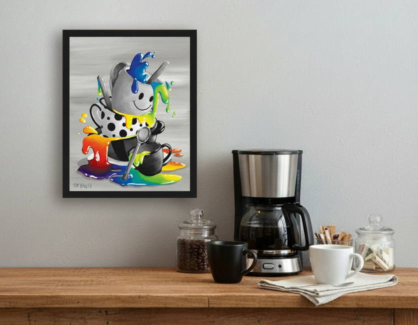 Smile - Original Acrylic Painting - Unframed - SOLD