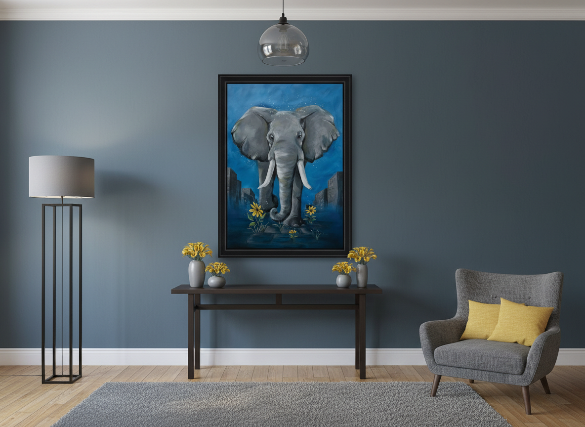 Bloom - Original Acrylic Painting - Unframed