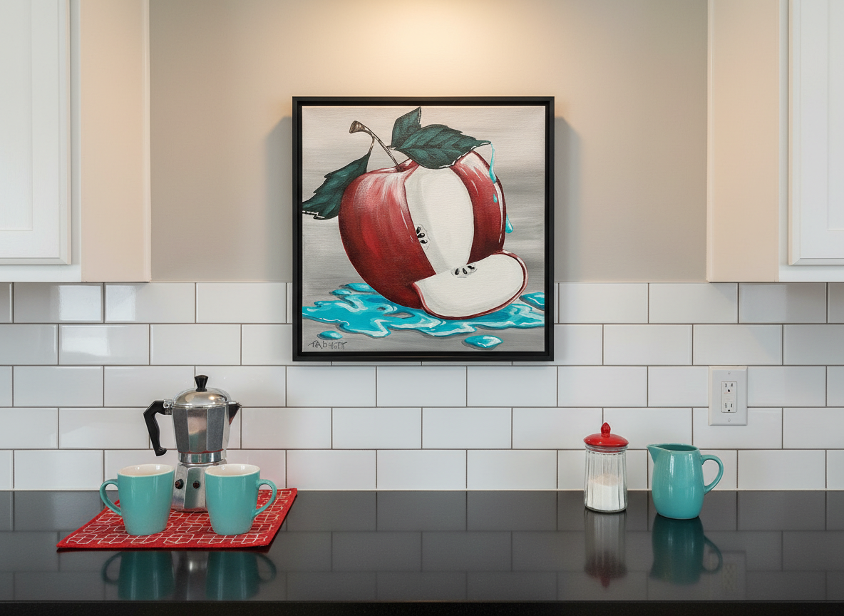 A Slice of Life - Original Acrylic Painting - Unframed