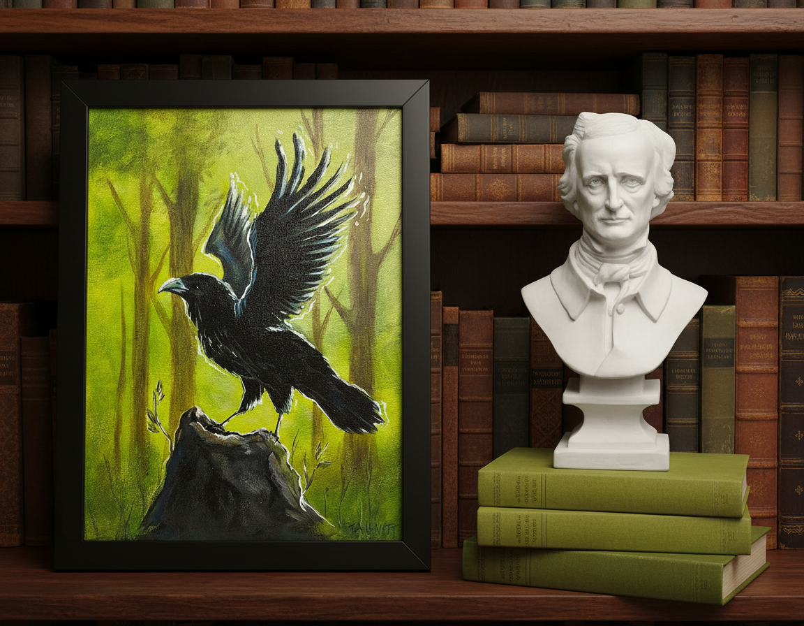 Messenger - Original Acrylic Painting - Unframed