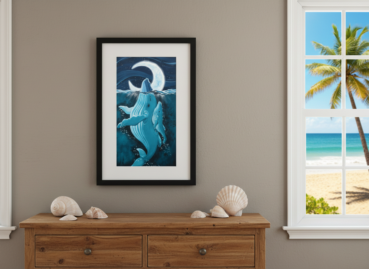 Spy Hopping - Art Print - Unframed