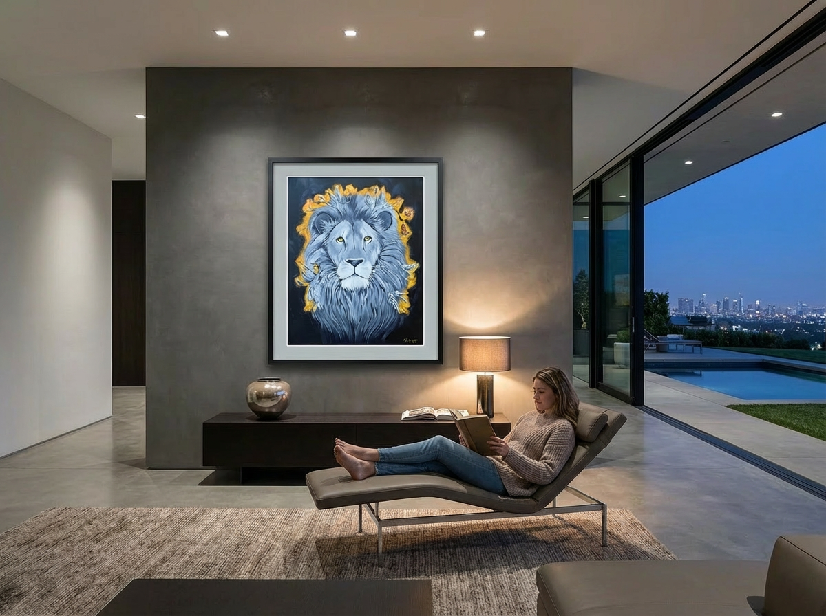 Majesty - Original Acrylic Painting - Unframed