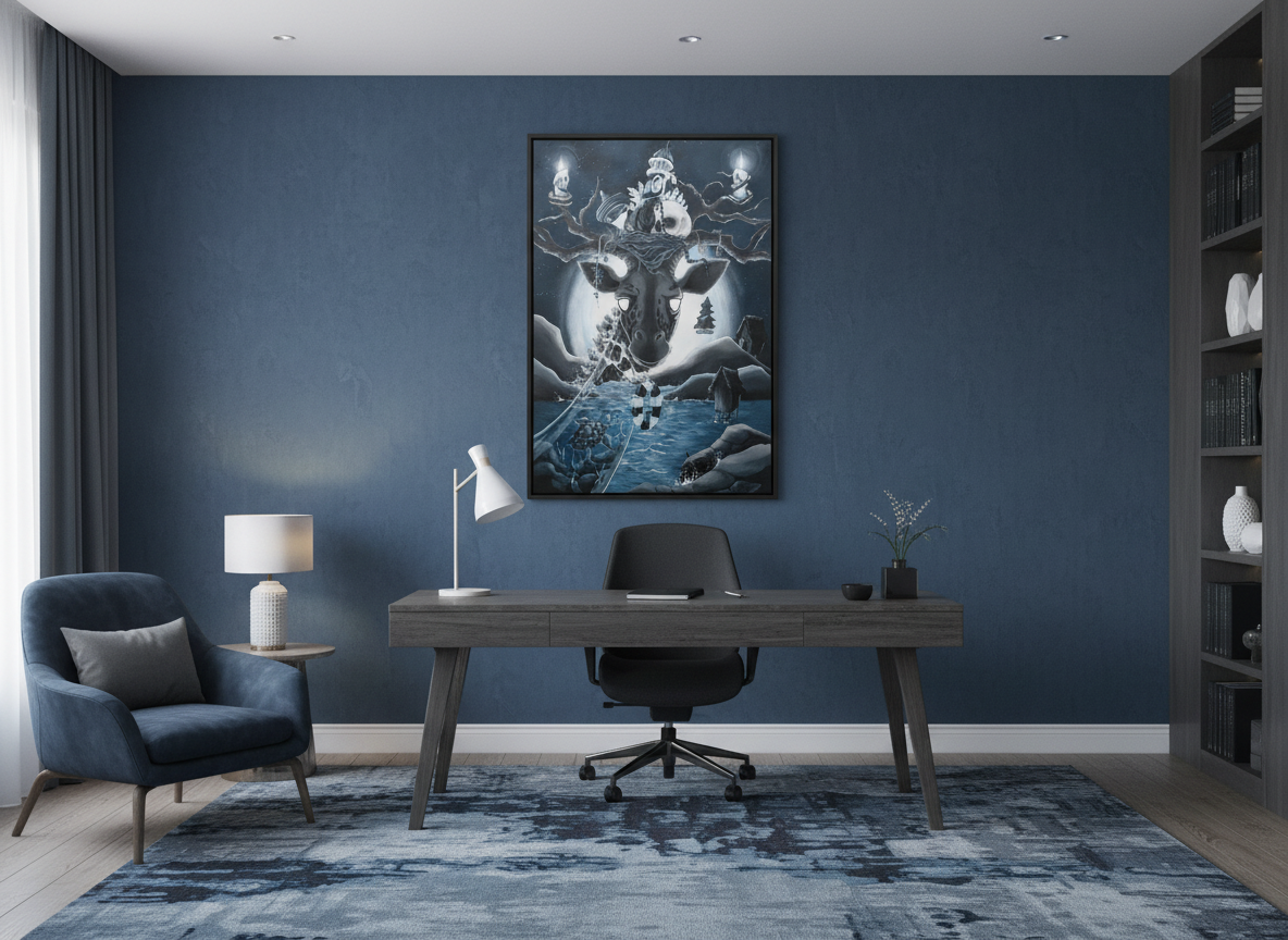 Echo (2nd Edition) - Original Acrylic Painting - Unframed