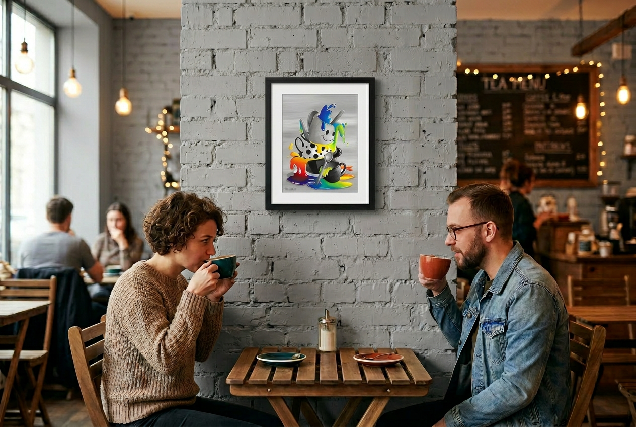 Smile - Art Print - Unframed