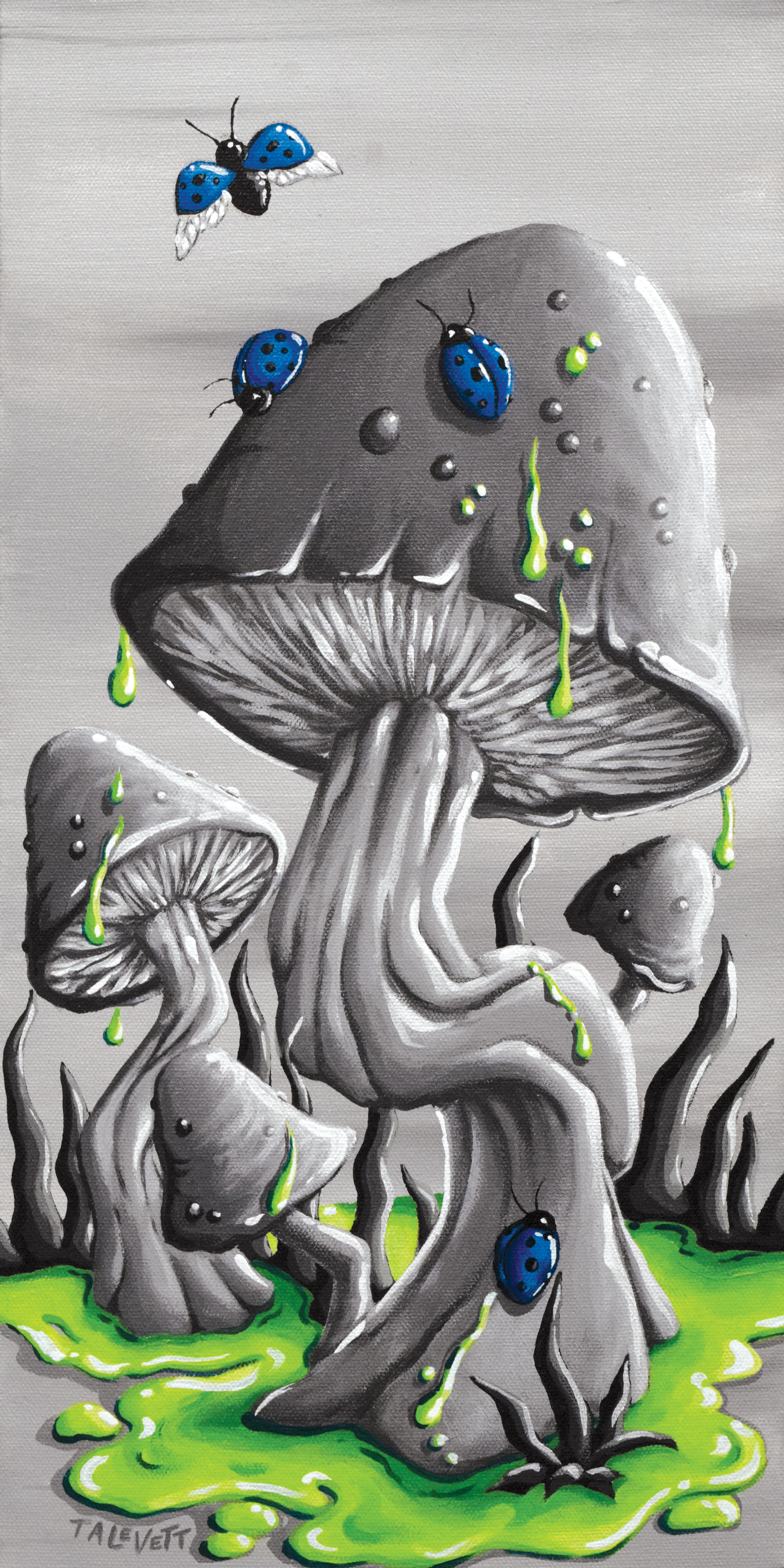 What a Trip - Original Acrylic Painting - Unframed - SOLD