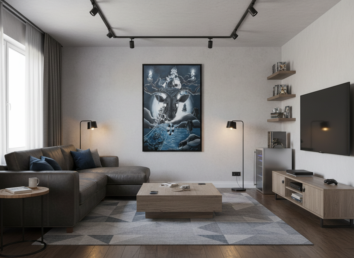 Echo (2nd Edition) - Original Acrylic Painting - Unframed