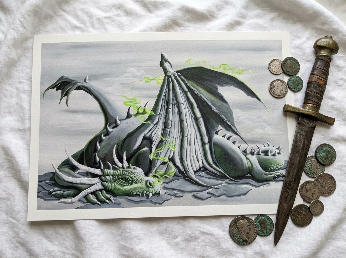 Sybil - Art Print - Unframed