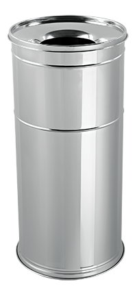 İÇE BOMBE KAPAK ÇÖP KOVASI PASLANMAZ