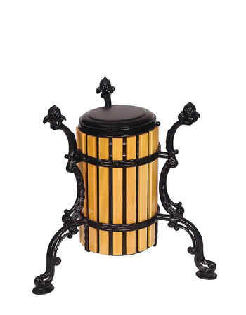 DIŞ MEKAN DÖKÜM ÇÖP KOVASI