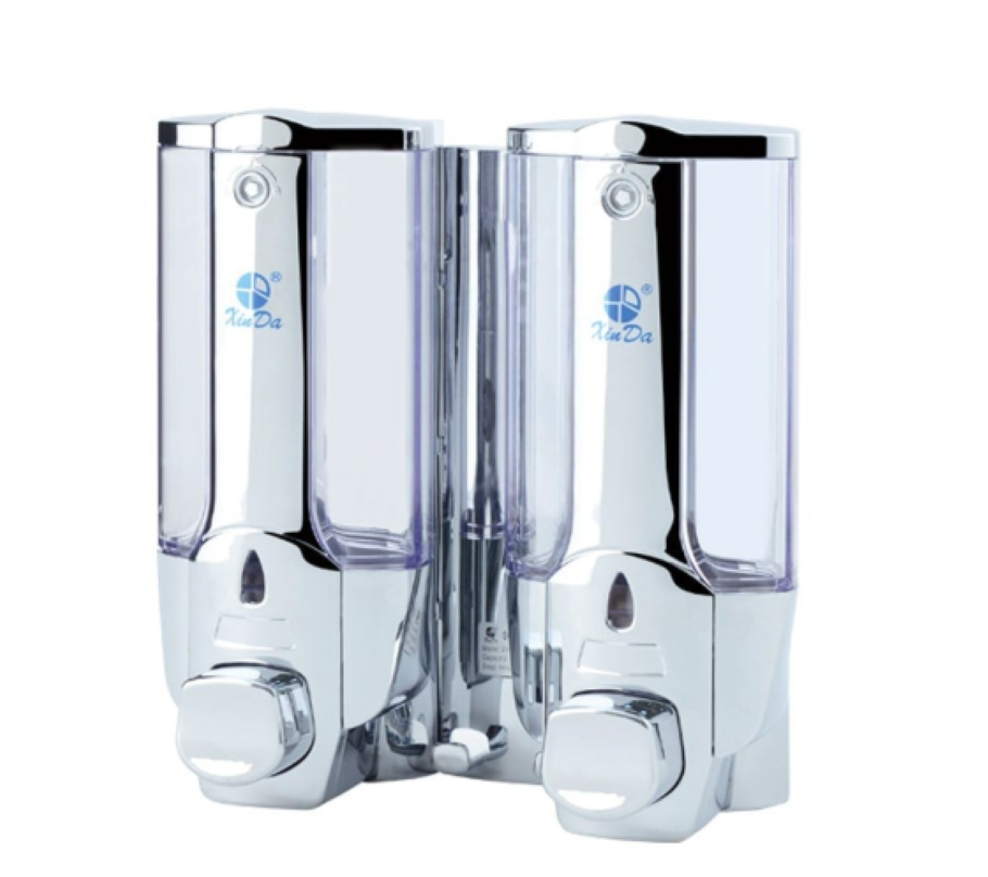 ABS SIVI SABUNLUK 380ML ÇİFTLİ KROM