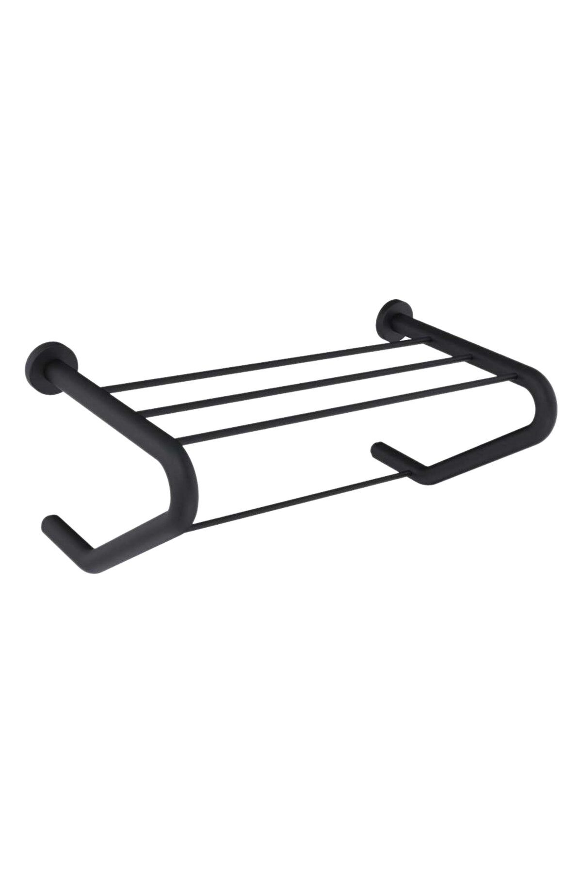 OTEL TİPİ  RAF HAVLULUK MAT SİYAH