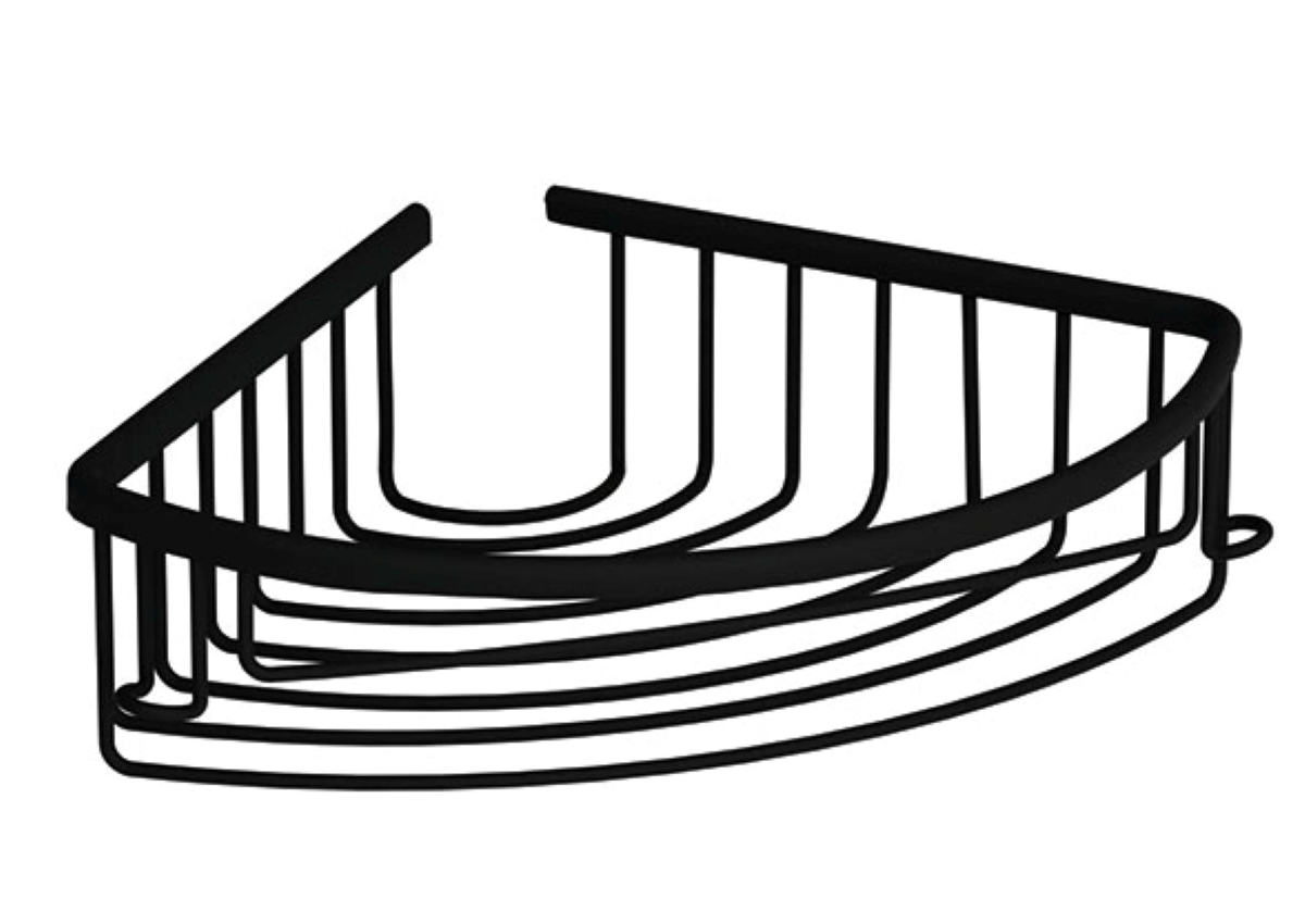 TEKLİ KÖŞELİK OVAL LÜX MAT SİYAH