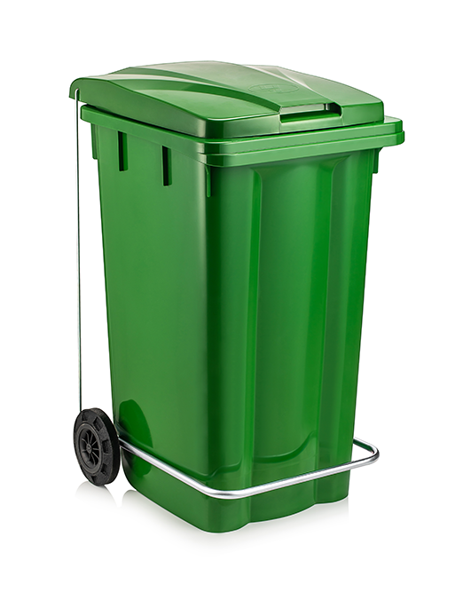  ÇÖP KONTEYNERİ PEDALLI