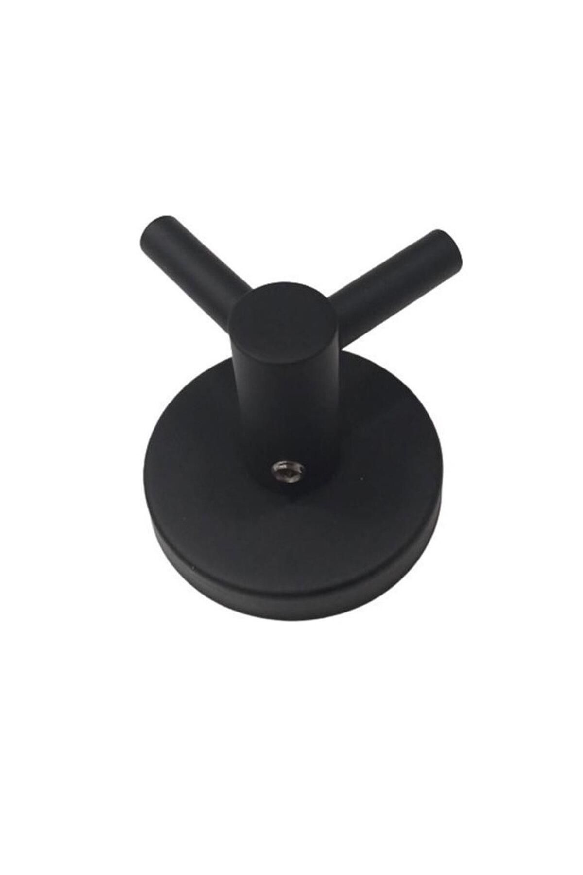 PROJE MAX  ASKILIK İKİLİ PİMLİ MAT SİYAH