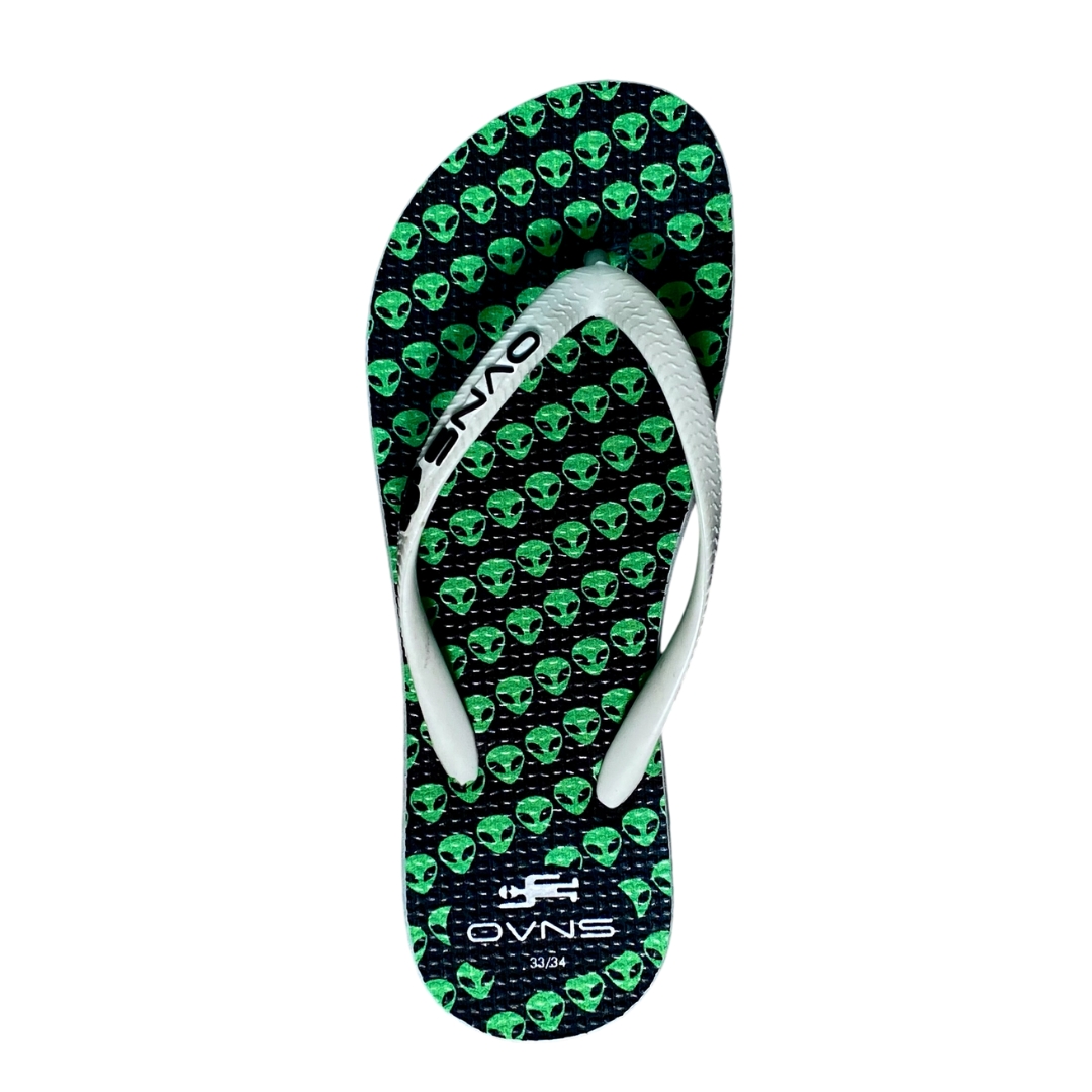 Chinelo Aliens Verdes