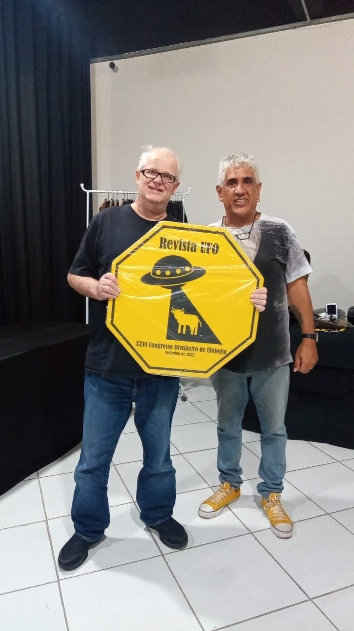 Placa de Sinalização de UFO